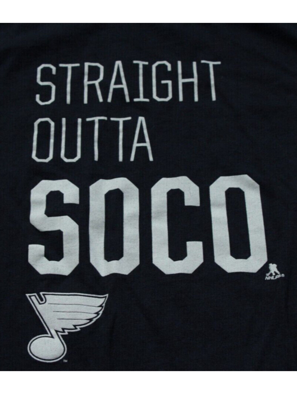 St. Louis Blues Straight Outta SOCO Pat Maroon T-Shirt NHL Hockey Shirt M